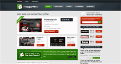 Desktop Screenshot of macpoker.fr