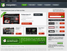 Tablet Screenshot of macpoker.fr